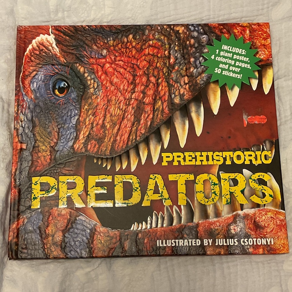Prehistoric Predators Dinosaur Book